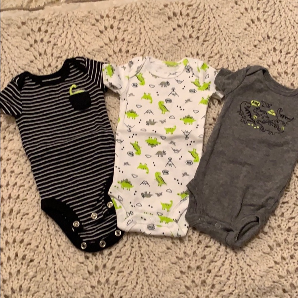 Baby Boy Dinosaur Onesie (Dinosaur)